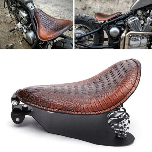 Motorcycle brown alligator - brown,